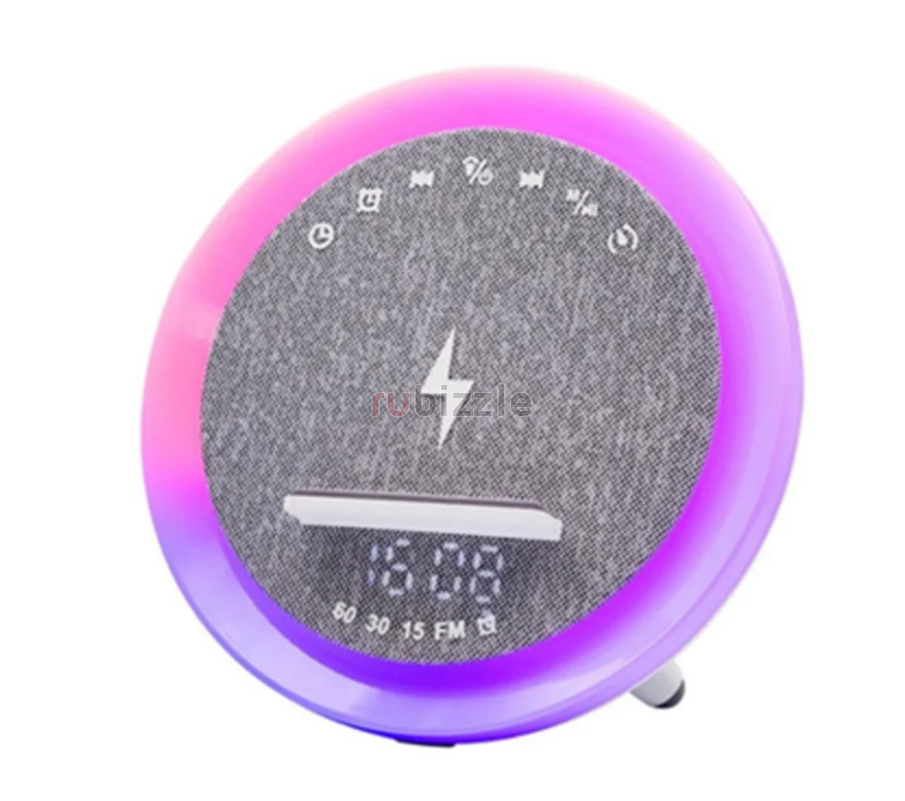 Clock Radio with Wireless Charging for Modern Lifestyle
