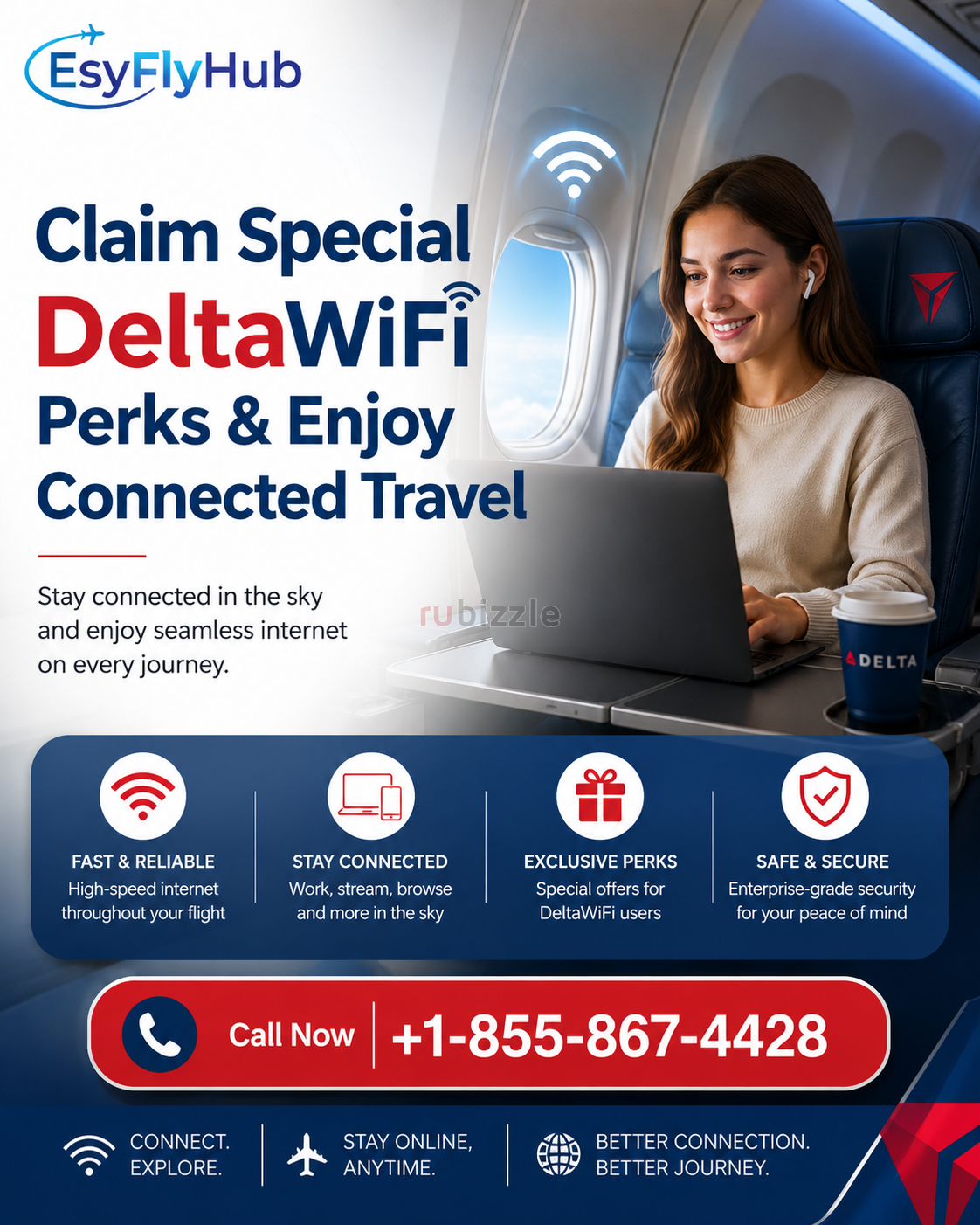 Claim Special DeltaWiFi Perks & Enjoy Connected Travel