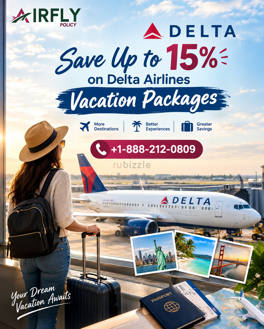 Save Up to 15% on Delta Airlines Vacation Packages