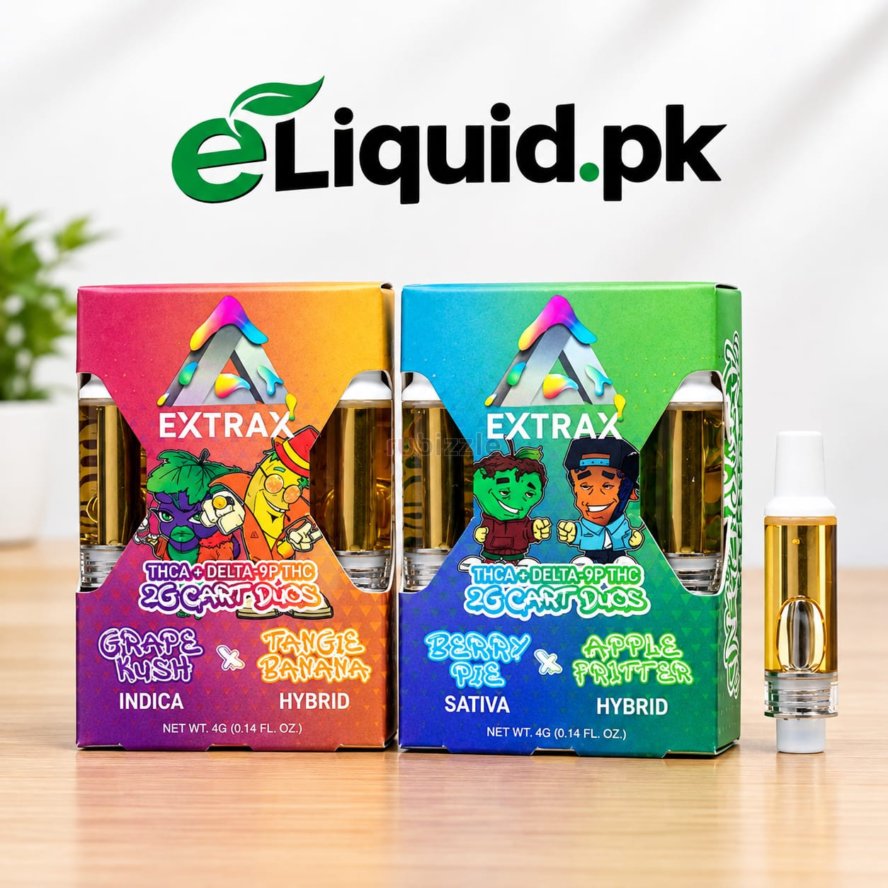 Delta Extrax Adios Blend Live Resin Cartridge 4G In Pakistan [03390001