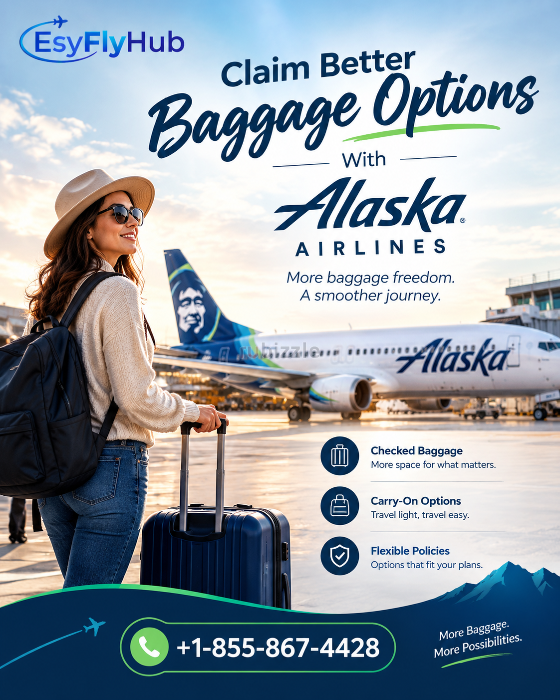 Claim Better Baggage Options With Alaska Airlines