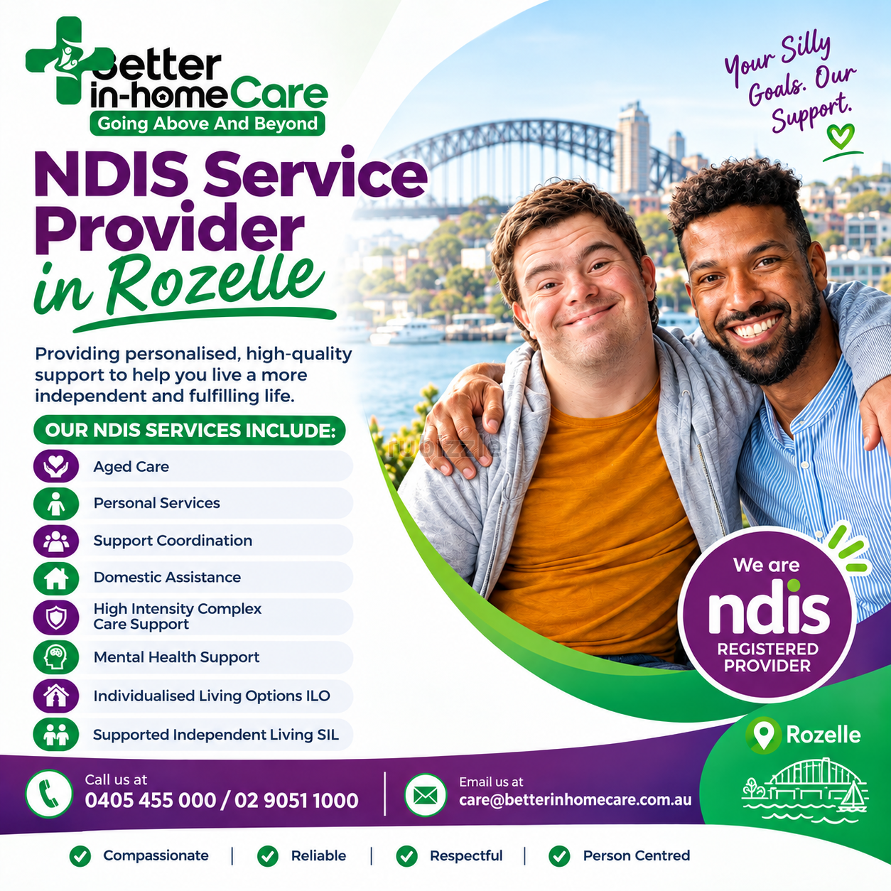 Top Leading NDIS Service Provider in Rozelle, 02 9051 1000 | Betterinh