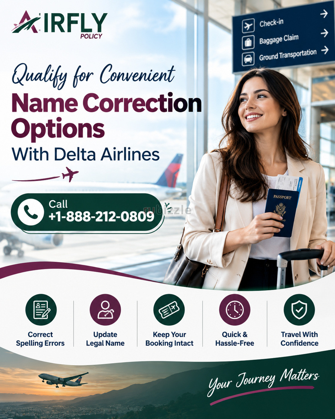 Qualify for Convenient Name Correction Options With Delta Airlines