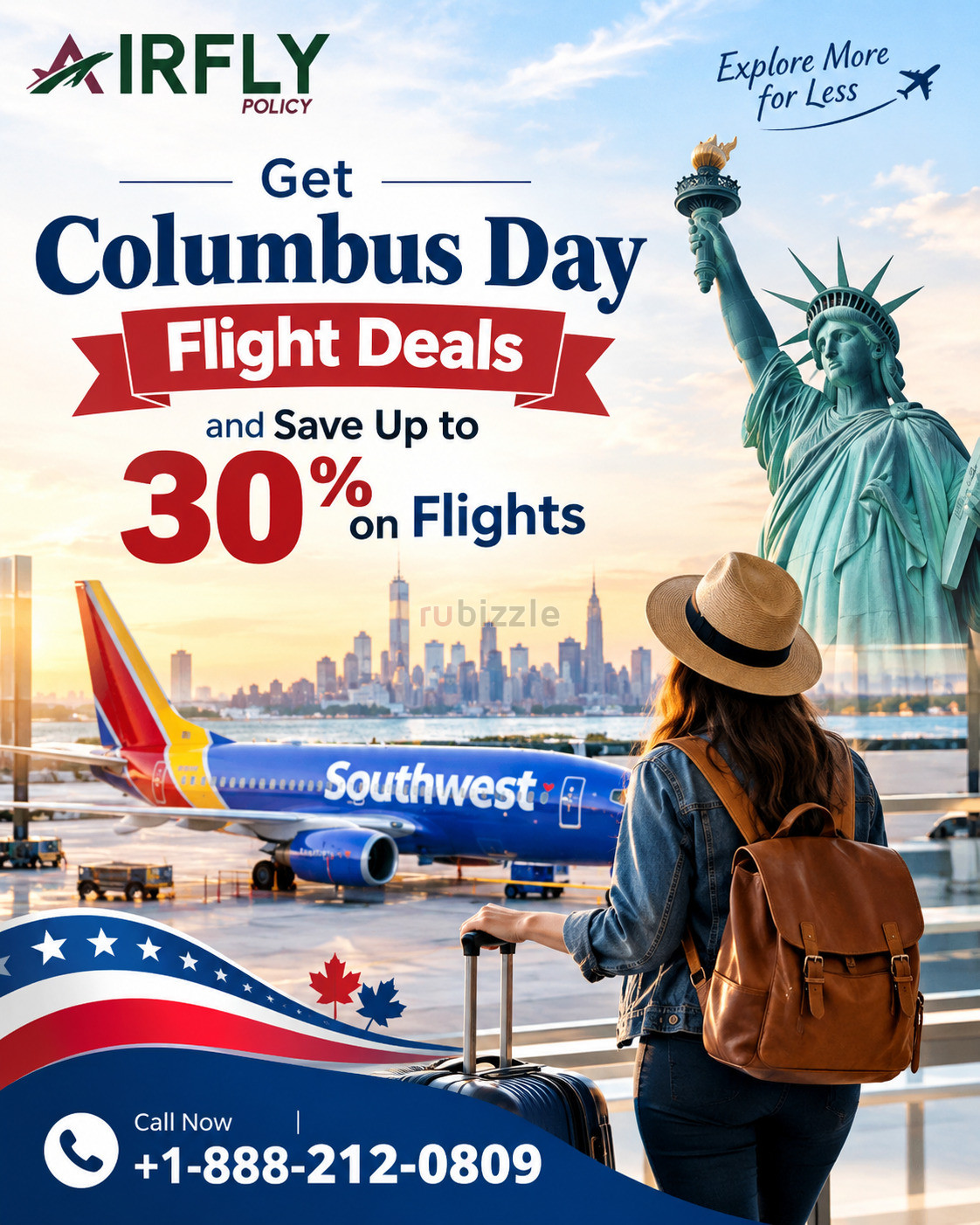 Get Columbus Day Flight Deals and Save Up to 30% on Flights