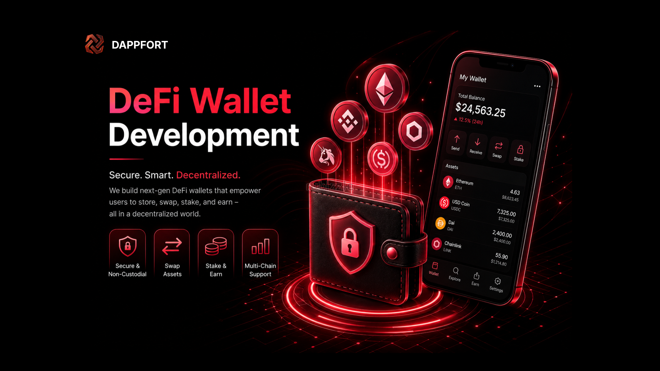 Defi Wallet Development Company - Dappfort