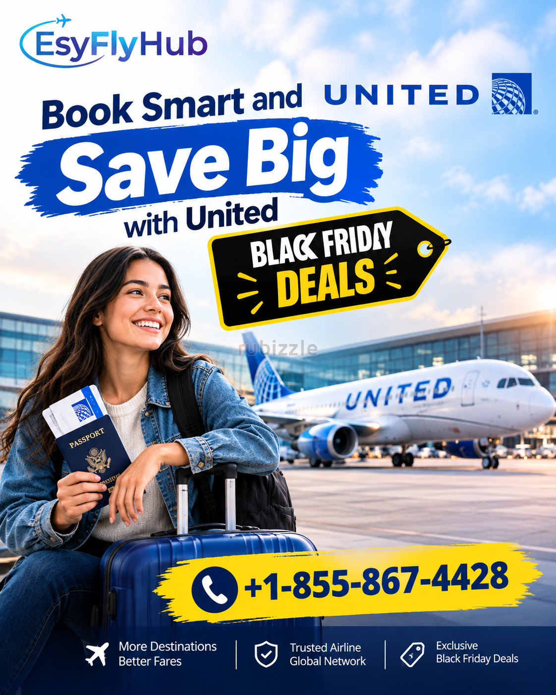 Book Smart and Save Big with United Black Friday Deals