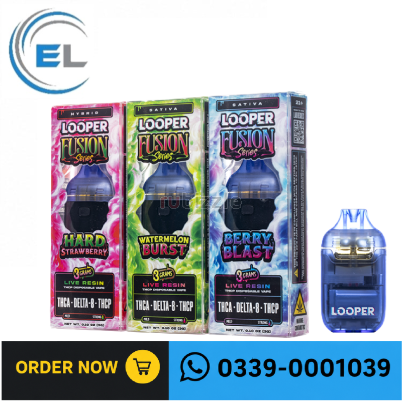 Looper Fusion Live Resin Disposable 3G In Pakistan [03390001039]