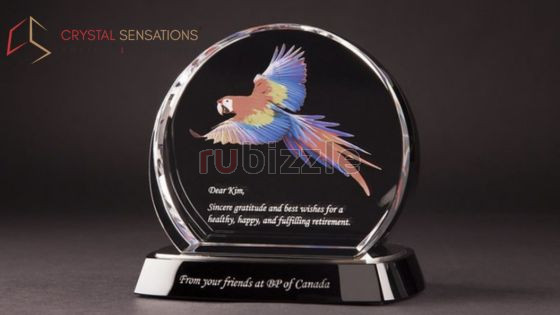 Subsurface Laser Engraving for Beautiful Crystal Keepsakes