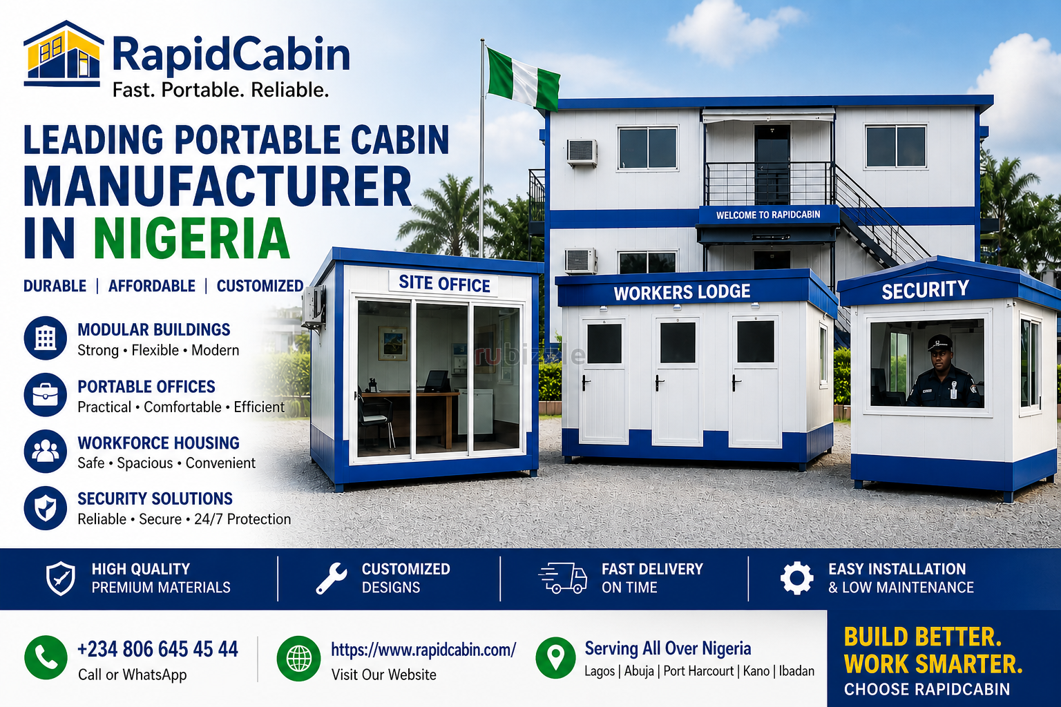 Porta Cabins for Sale in Nigeria