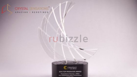 Custom Crystal Trophy for Memorable Award Ceremonies
