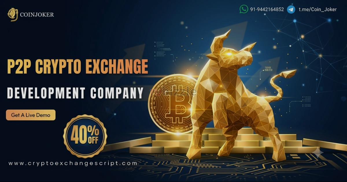 Build a High Growth P2P Trading Business with P2P Crypto Exchange Deve
