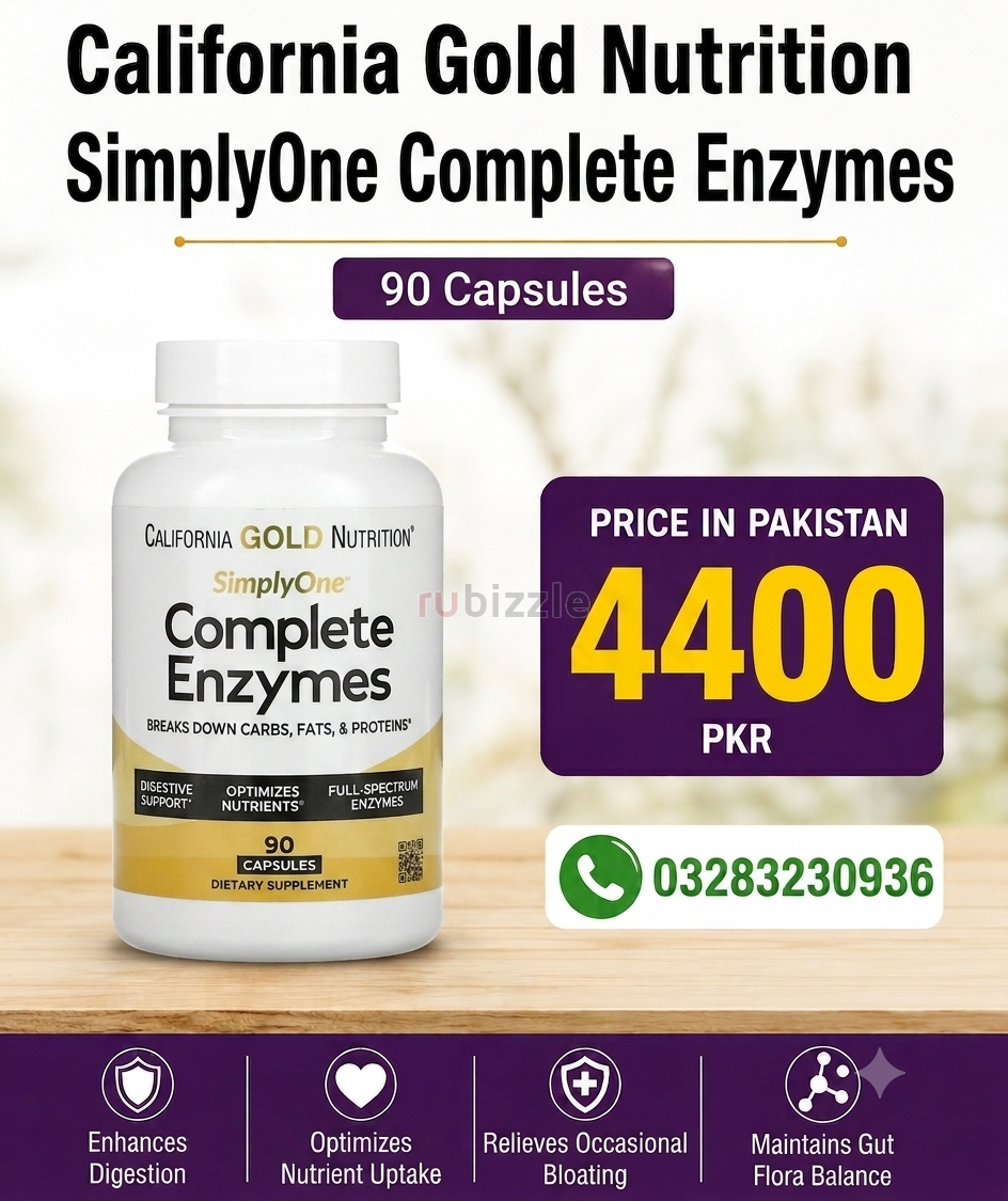 California Gold Nutrition SimplyOne Complete Enzymes in Lahore