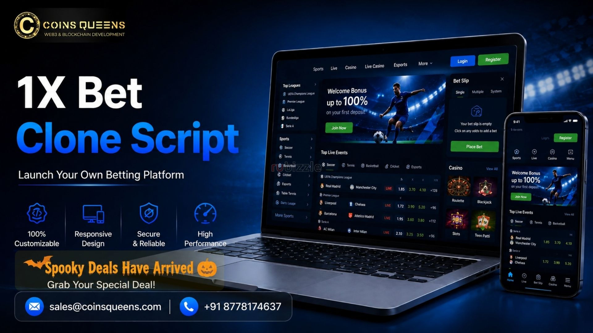 Trusted 1XBet Clone Script for Sports Betting Platform Development