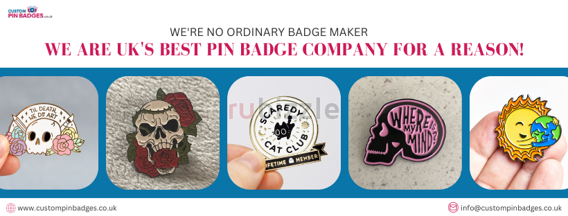 Best Custom Enamel Pin Badges Supplier in UK